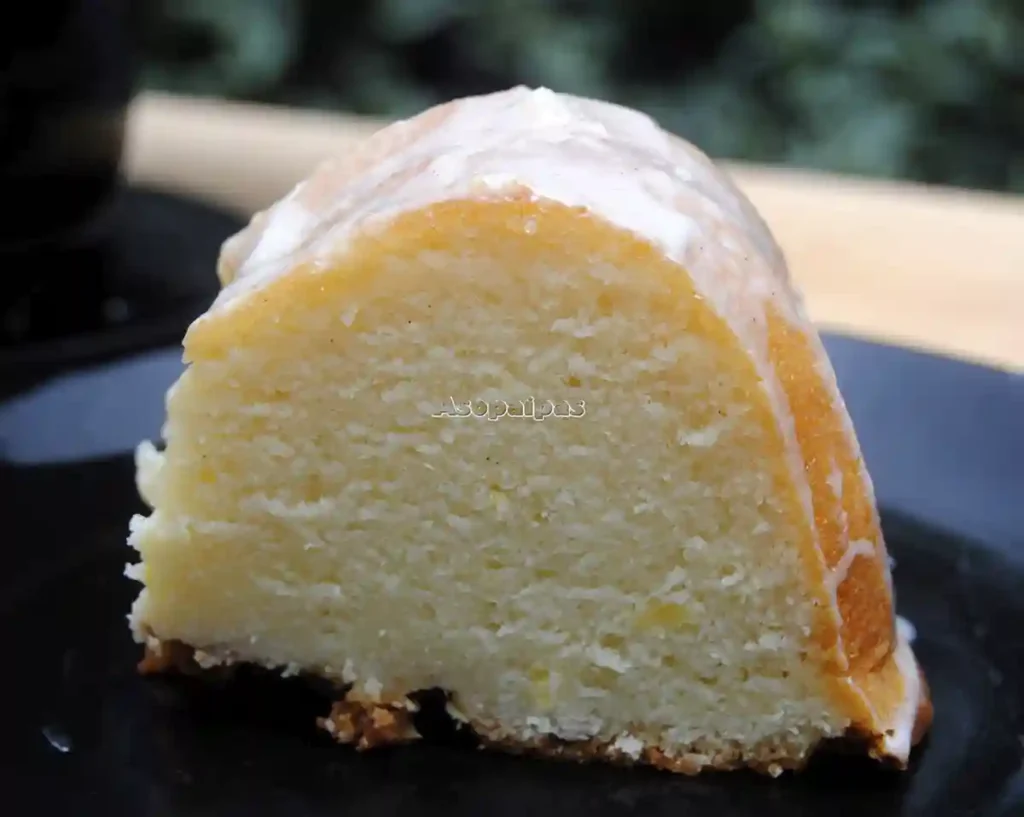 Imagen del pound cake de Limón