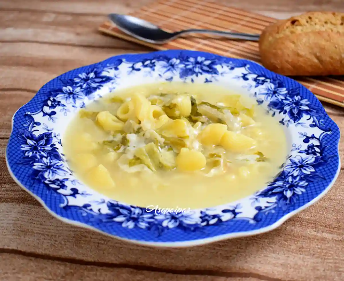 Imagen de la Menestra de Escarola y Queso Provolone