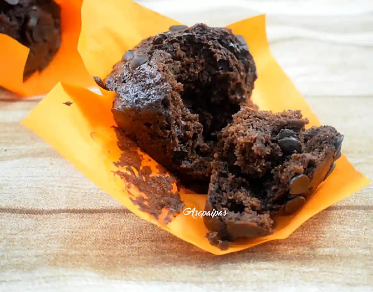 Imagen de los Muffins de Chocolate Tipo Starbucks
