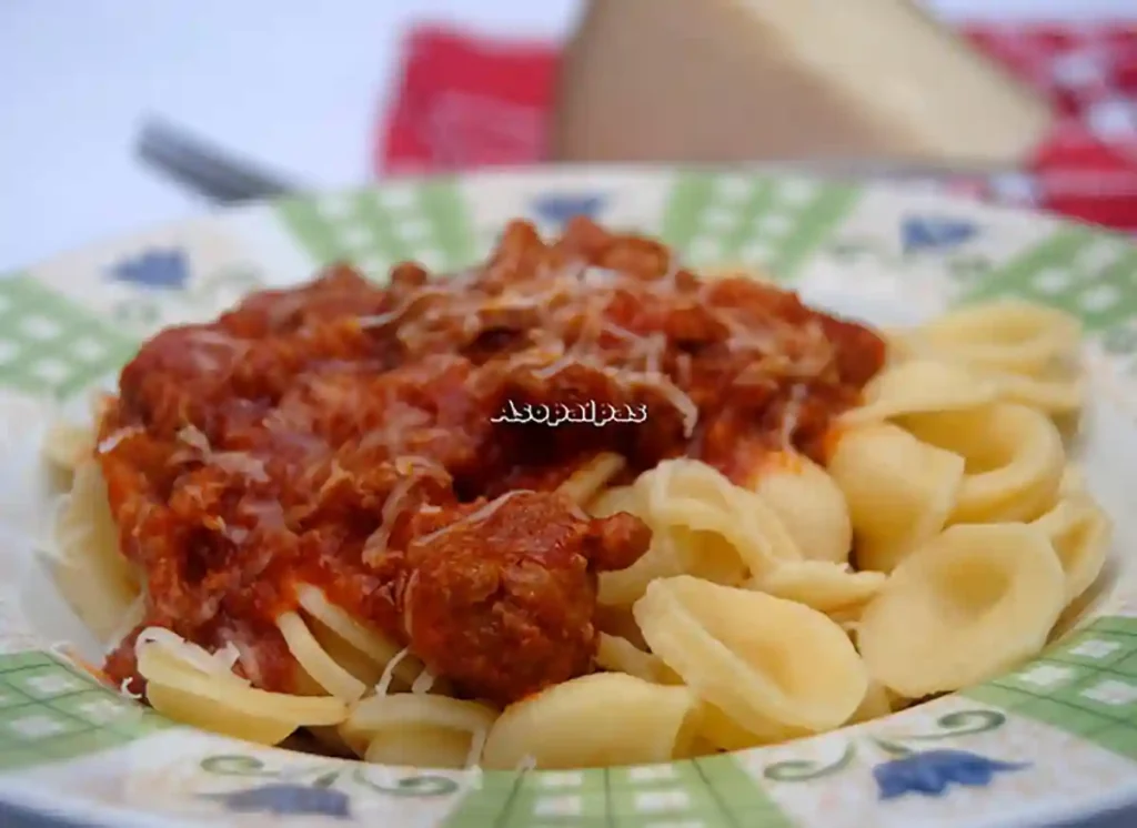 Imagen de las Orecchiette a la Barese