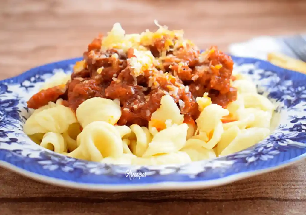 Imagen de las Orecchiette a la Barese