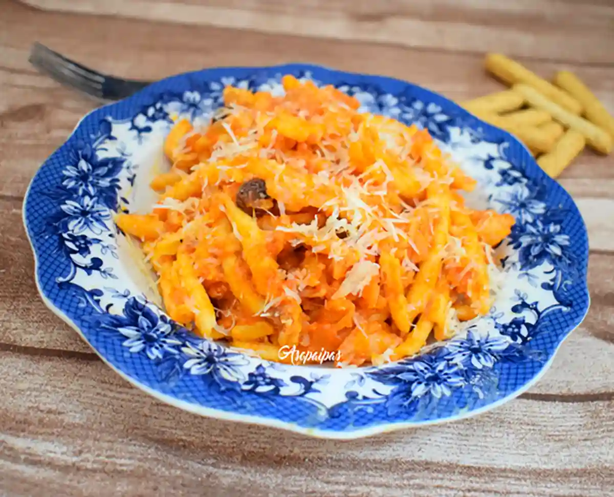 Imagen de la Pasta con la Coliflor Rimestata