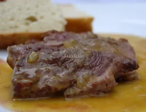 Imagen del Magret de Pato con Salsa de Naranja