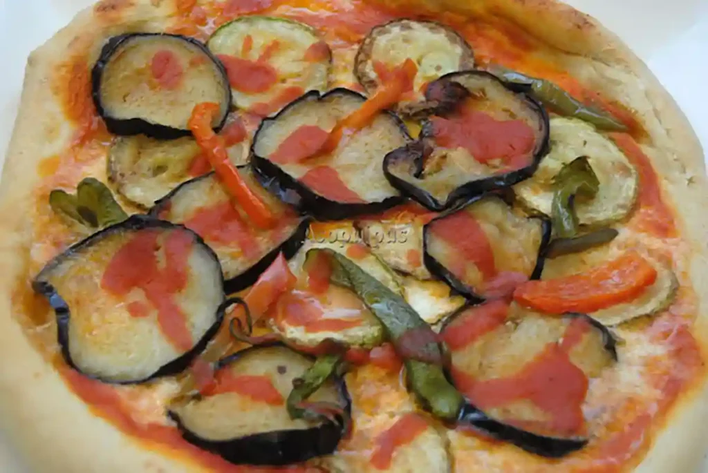 Imagen de la Pizza con Verduras