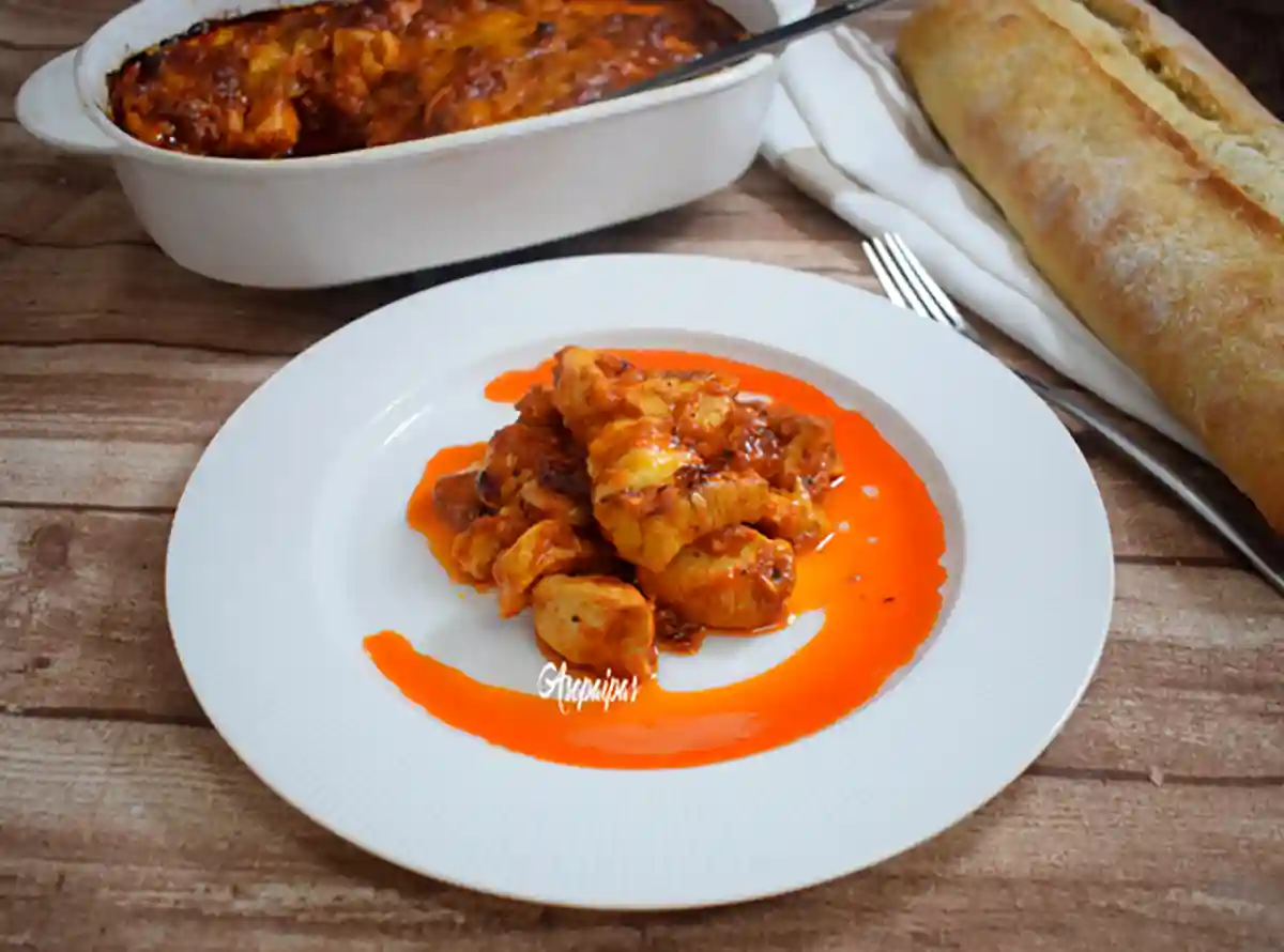 Imagen de los Stracetti de Pollo a la Sorrentina