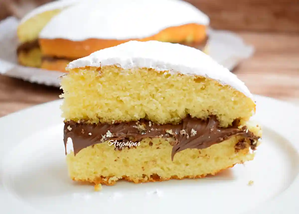 Imagen de la Torta Margarita con Nutella