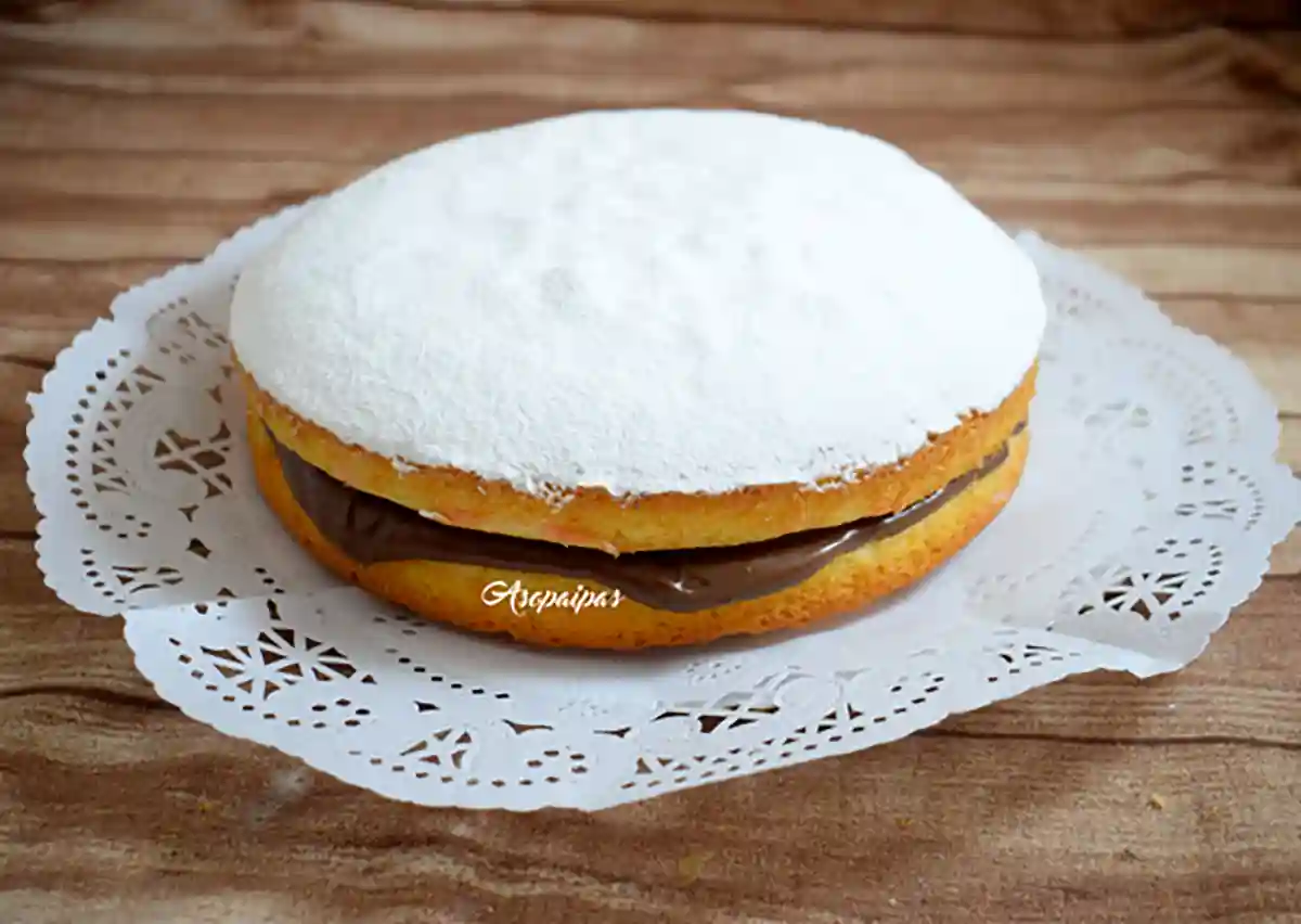 Imagen de la Torta Margarita con Nutella