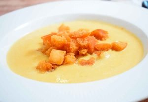 Imagen de la Crema de Calabaza al Curry