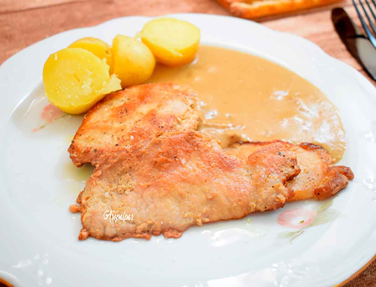 Imagen de los Filetes de Lomo con Salsa de Boletus.