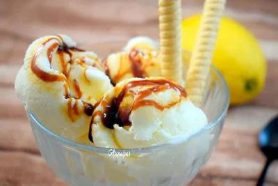 Imagen del Helado de Lemond Curd