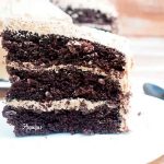 Imagen de la tarta de Chocolate con Frosting de Chocolate