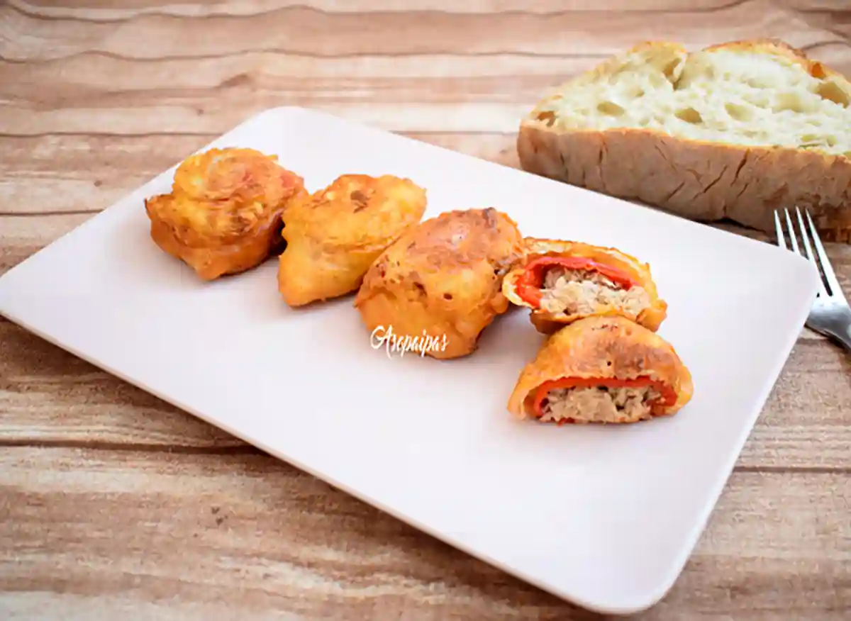 Imagen de los Pimientos del Piquillo Rellenos de Atún en Escabeche