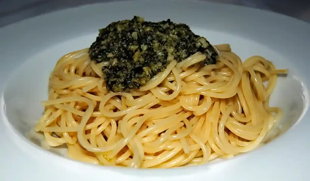 Imagen de los Espaguetis al Pesto alla Genovese