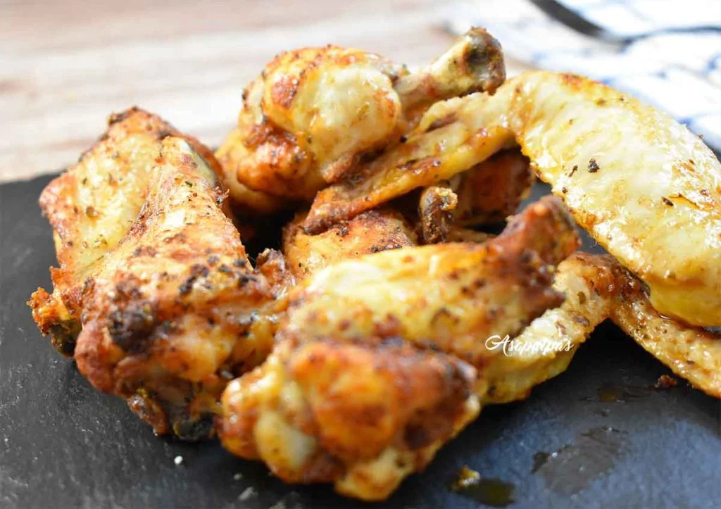Imagen de las Alitas de Pollo en Freidora de Aire