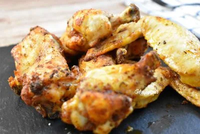 Imagen de las Alitas de Pollo en Freidora de Aire