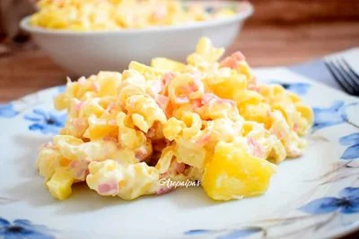 Imagen de la Ensalada de pasta Hawaiana