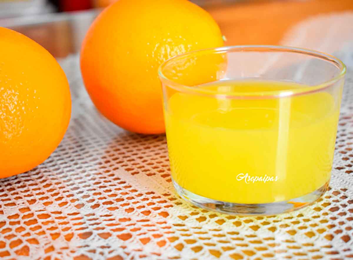 Imagen de la Naranjada Casera con la Thermomix
