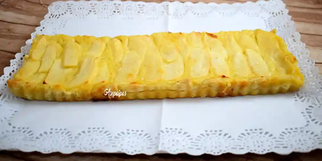 Imagen de la Tarta de Manzana y Crema Pastelera