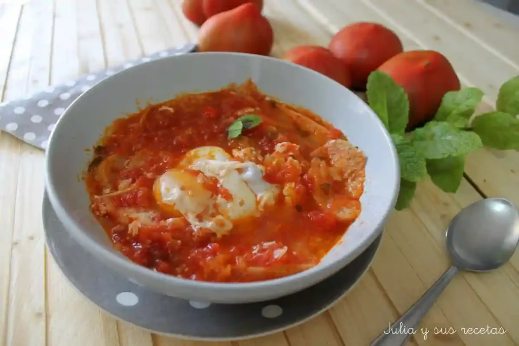 imagen de la Sopa de Tomate