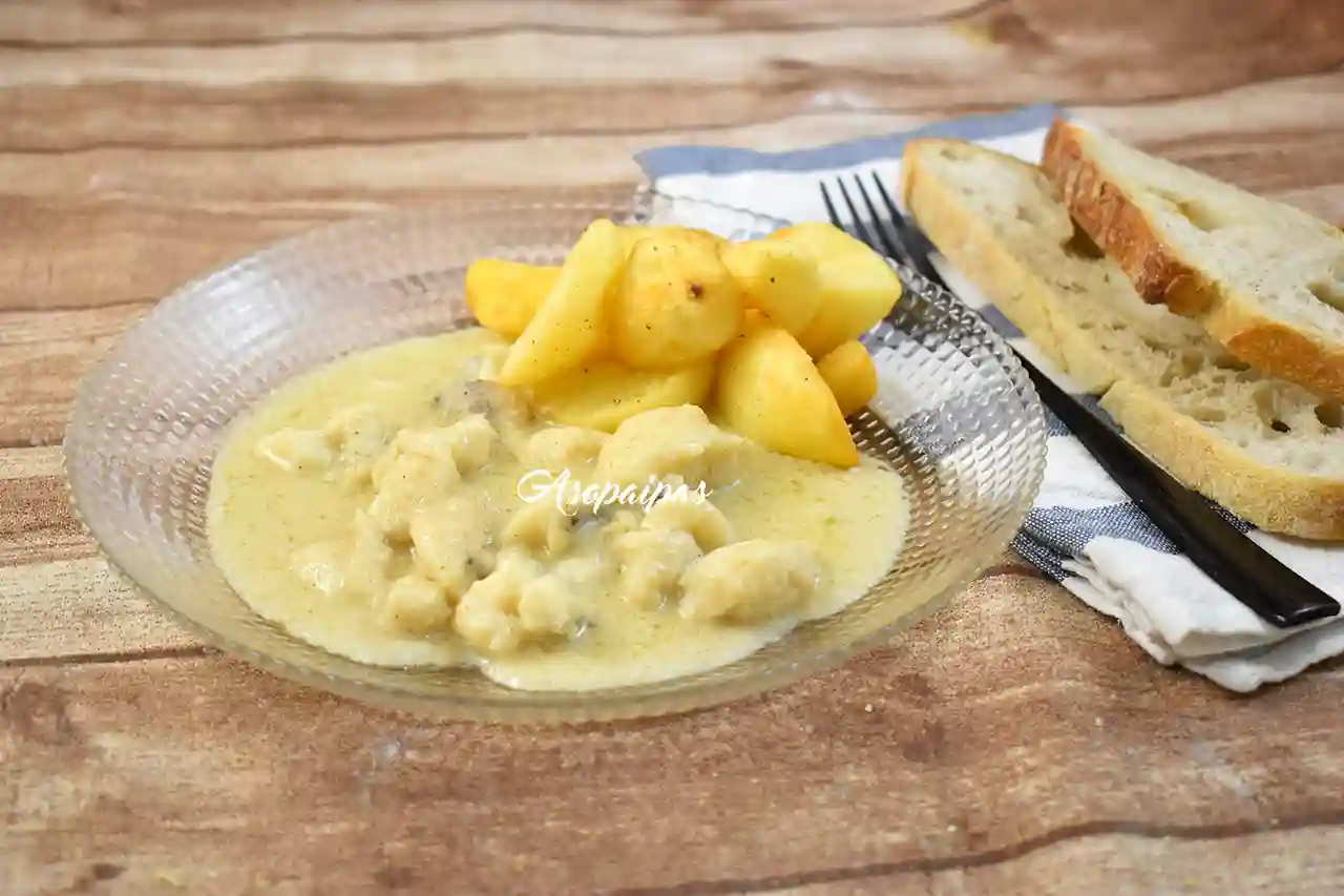 Imagen del Rape en Salsa de Almendras