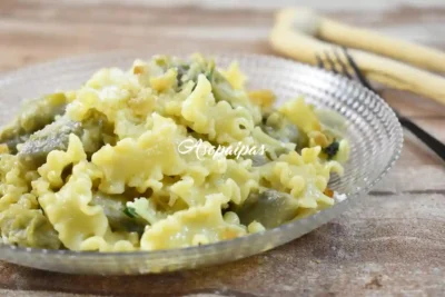 Pasta con Alcachofas