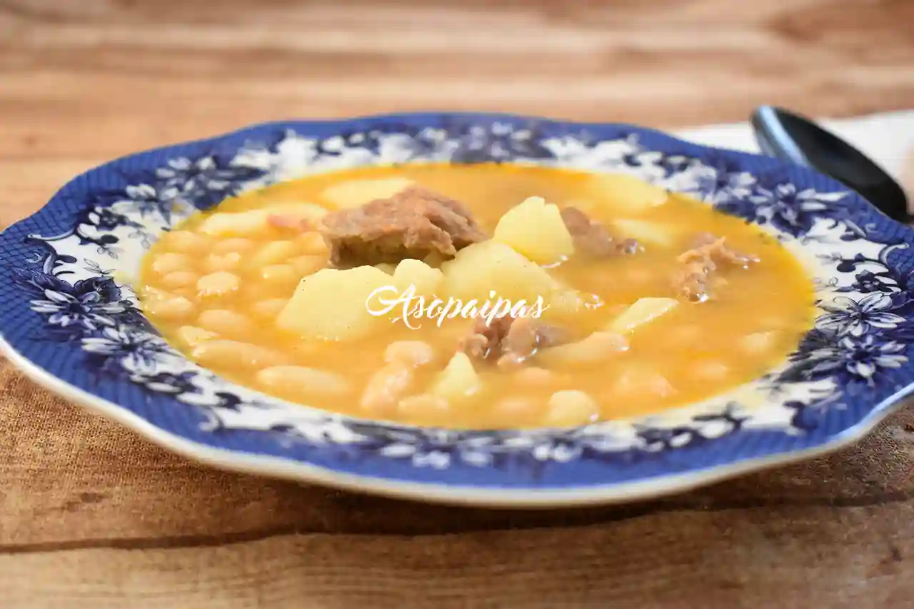 Guiso de Alubias con Ternera y Patatas