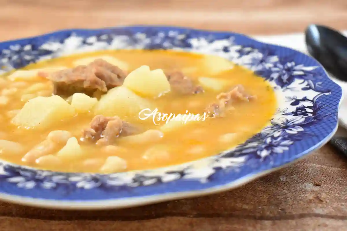 Guiso de Alubias con Ternera y Patatas